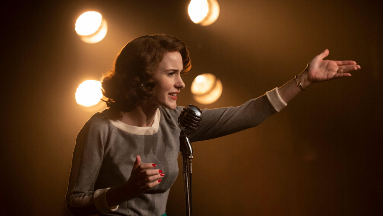 Rachel Brosnahan performing standup as Miriam 'Midge' Maisel in season 5 of 'The Marvelous Mrs. Maisel.'