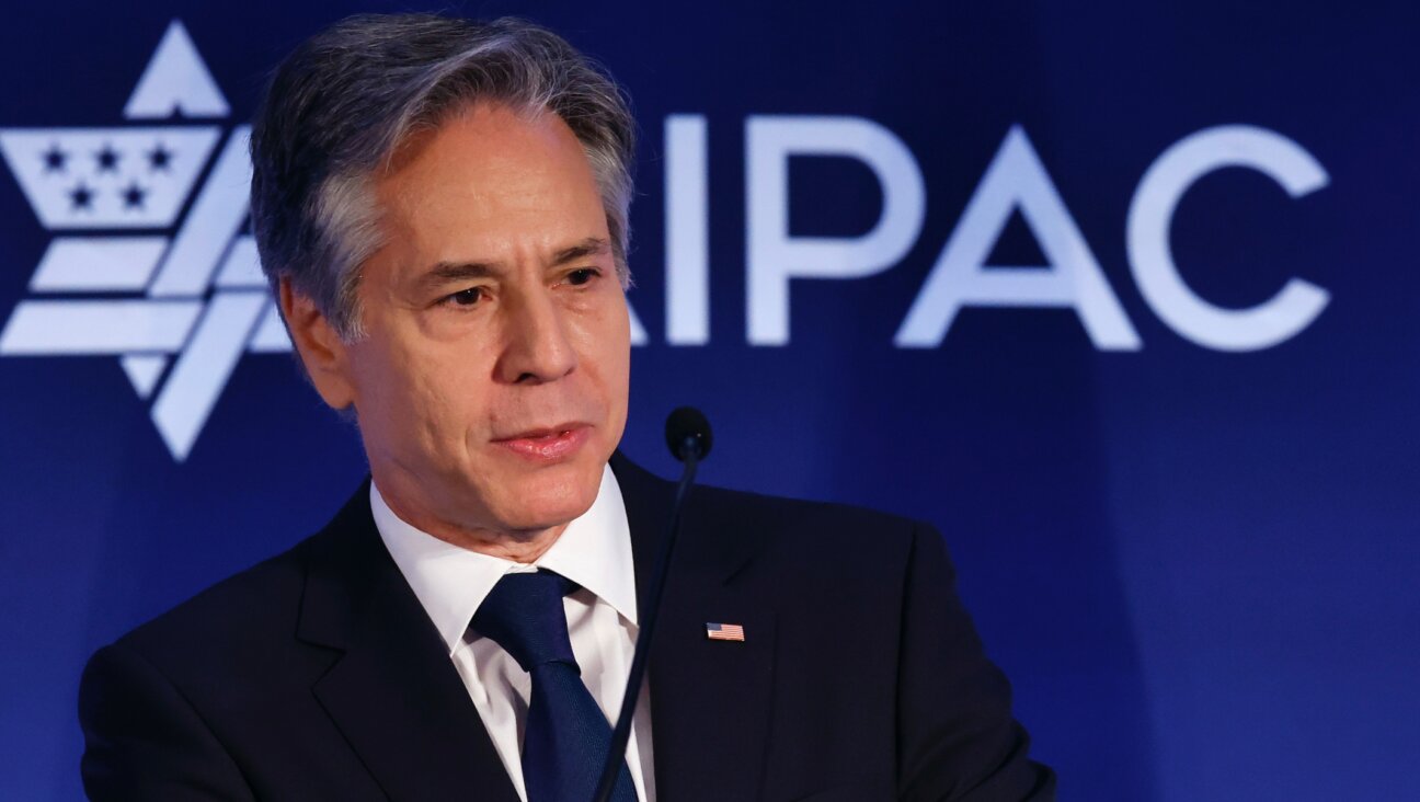 U.S. Secretary of State Antony Blinken addresses the American Israel Public Affairs Committee (AIPAC) annual policy summit Grand Hyatt in Washington, D.C., June 05, 2023. (Chip Somodevilla/Getty Images)