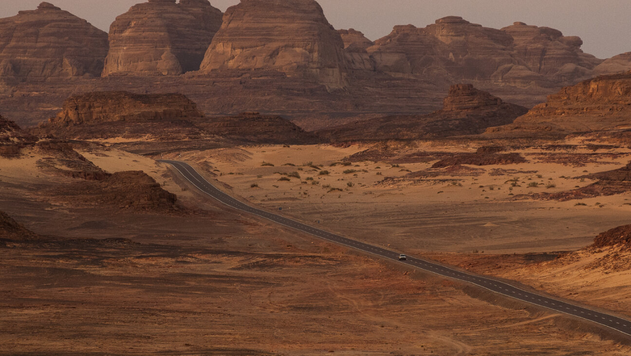 A shot of the area near the traditional site of Mount Sinai, in Egypt.