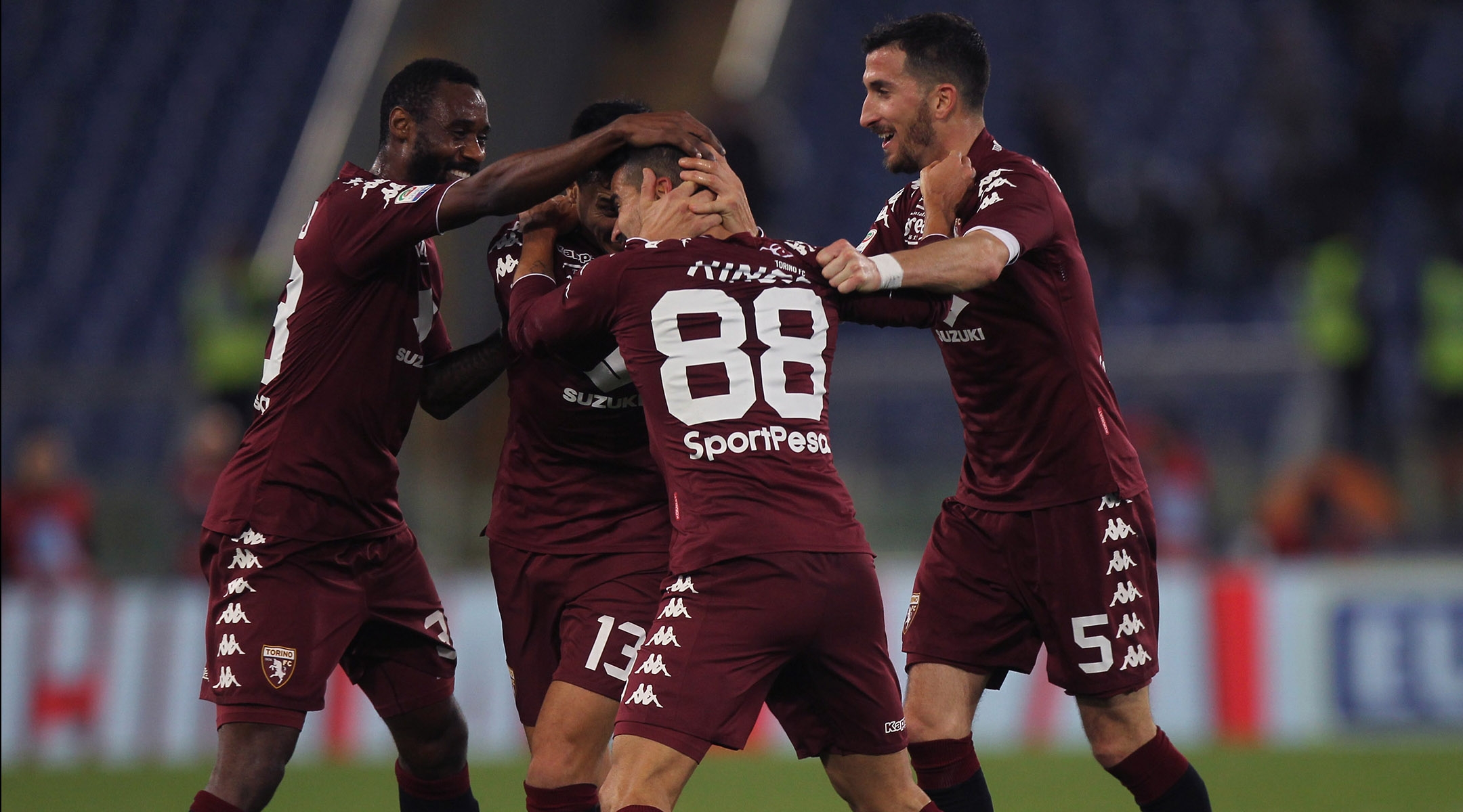 Tomas Rincon wears jersey No. 88 for Torino FC during a Serie A match in Rome, Dec. 11, 2017. (Paolo Bruno/Getty Images)