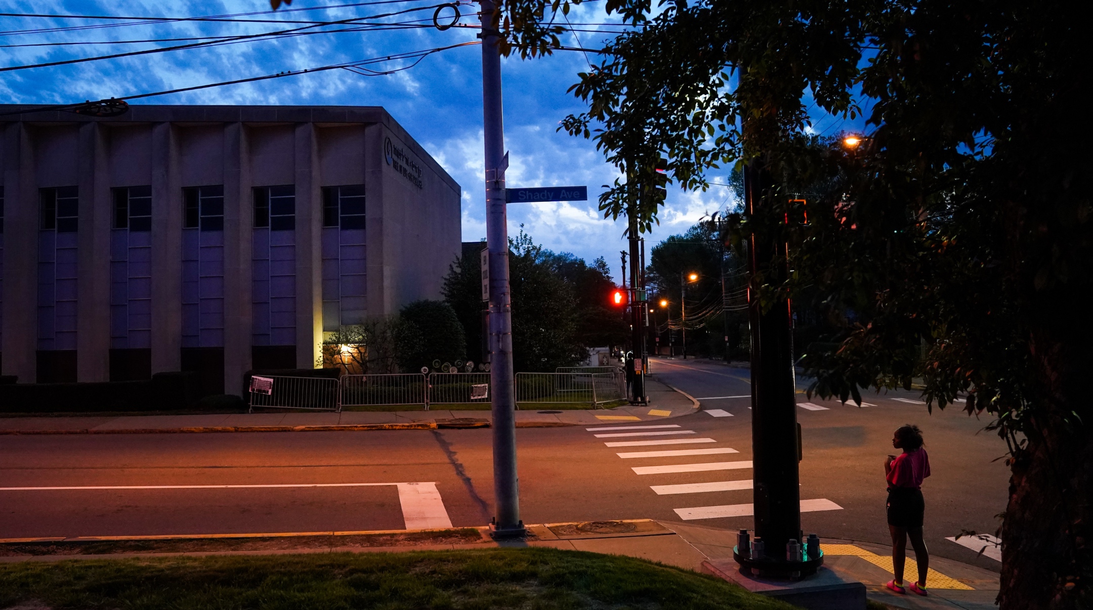 The Tree of Life Synagogue is the site of the 2018 mass killing that was the deadliest act of anti-Semitism in U.S. history, seen in Pittsburgh on April 21, 2023. (Jahi Chikwendiu/The Washington Post via Getty Images)