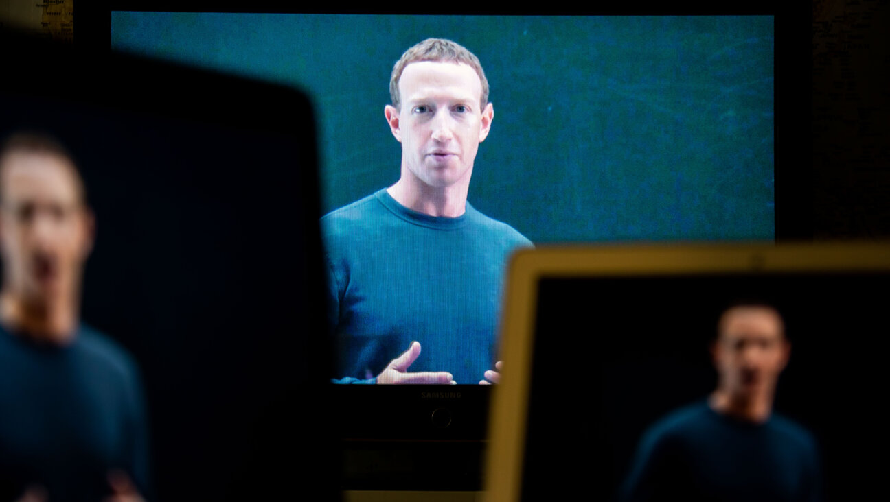 Mark Zuckerberg speaks during the virtual Meta Connect event in New York, Oct. 11, 2022. 