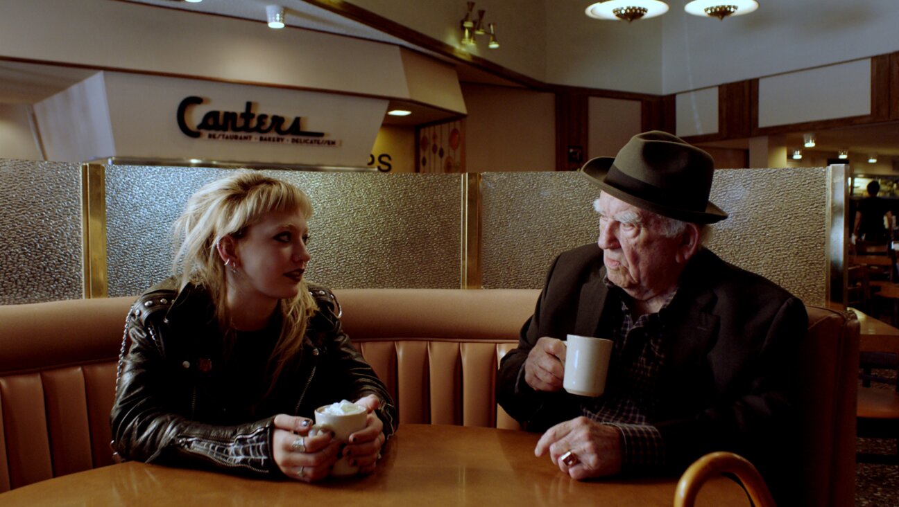 Margot Josefsohn and Ed Asner in <i>The Tiger Within</i>