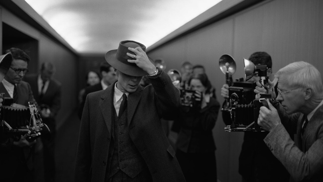 Cillian Murphy plays J. Robert Oppenheimer in Christopher Nolan’s film “Oppenheimer.” (Universal Pictures)