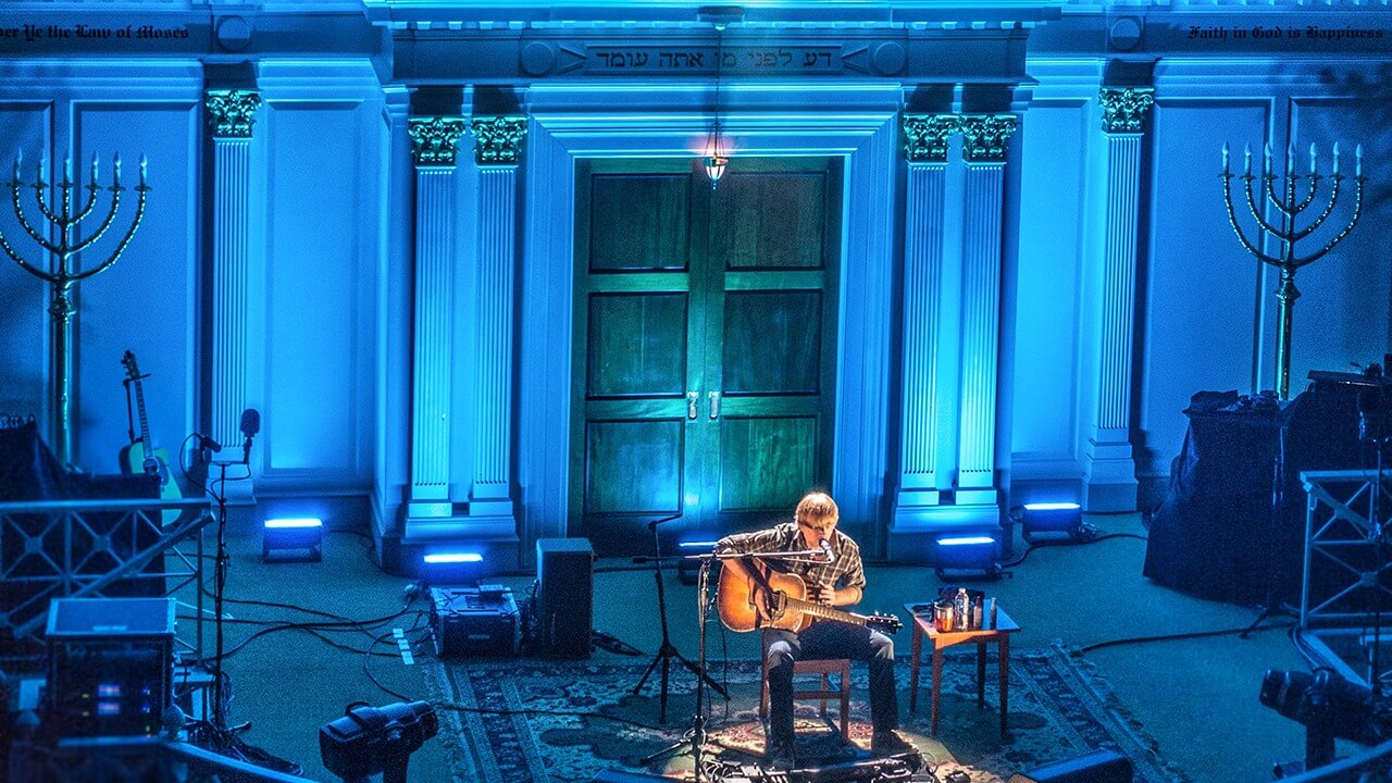 Phish frontman Trey Anastasio playing solo at Sixth & I Historic Synagogue in Washington, D.C.