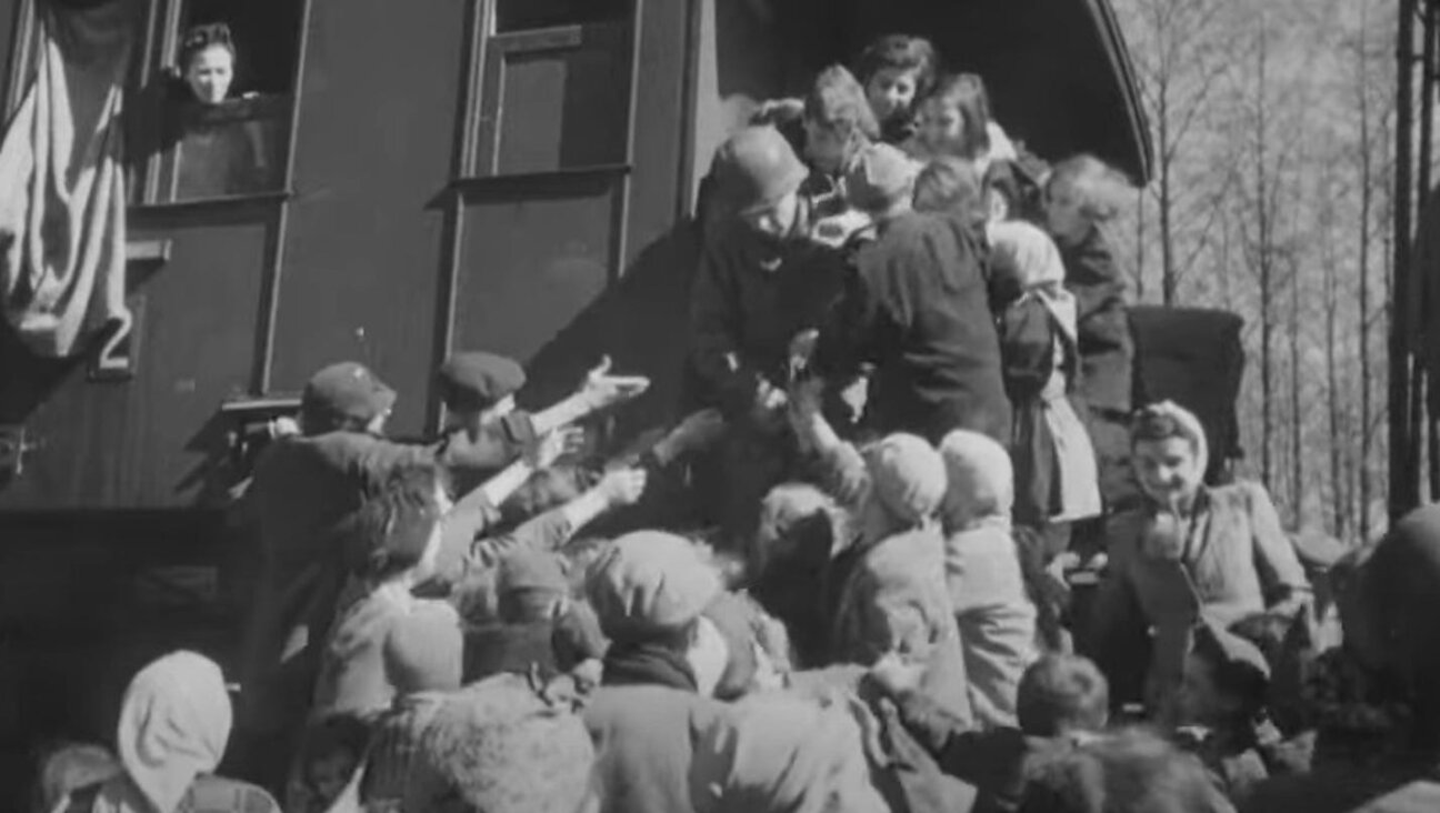 The rescue of Holocaust survivors from the train that left from Bergen-Belsen concentration camp, in 1945.