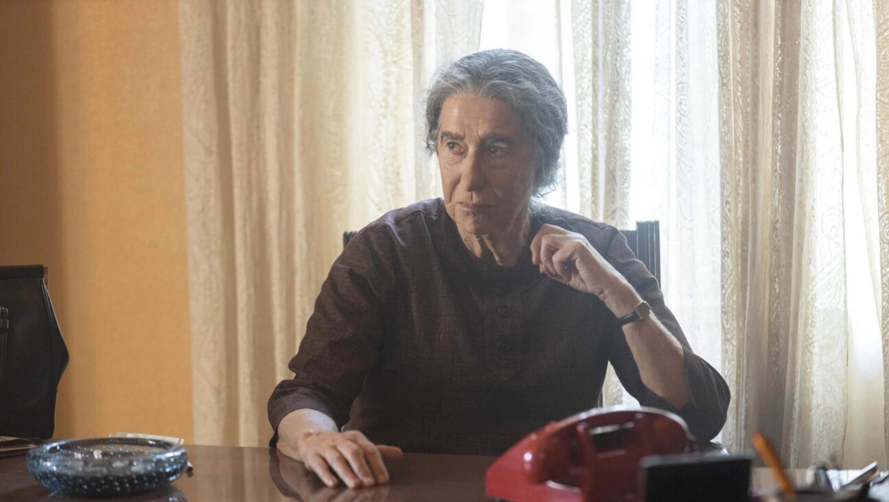 Hellen Mirren as Golda Meir in <i>Golda.</i>
