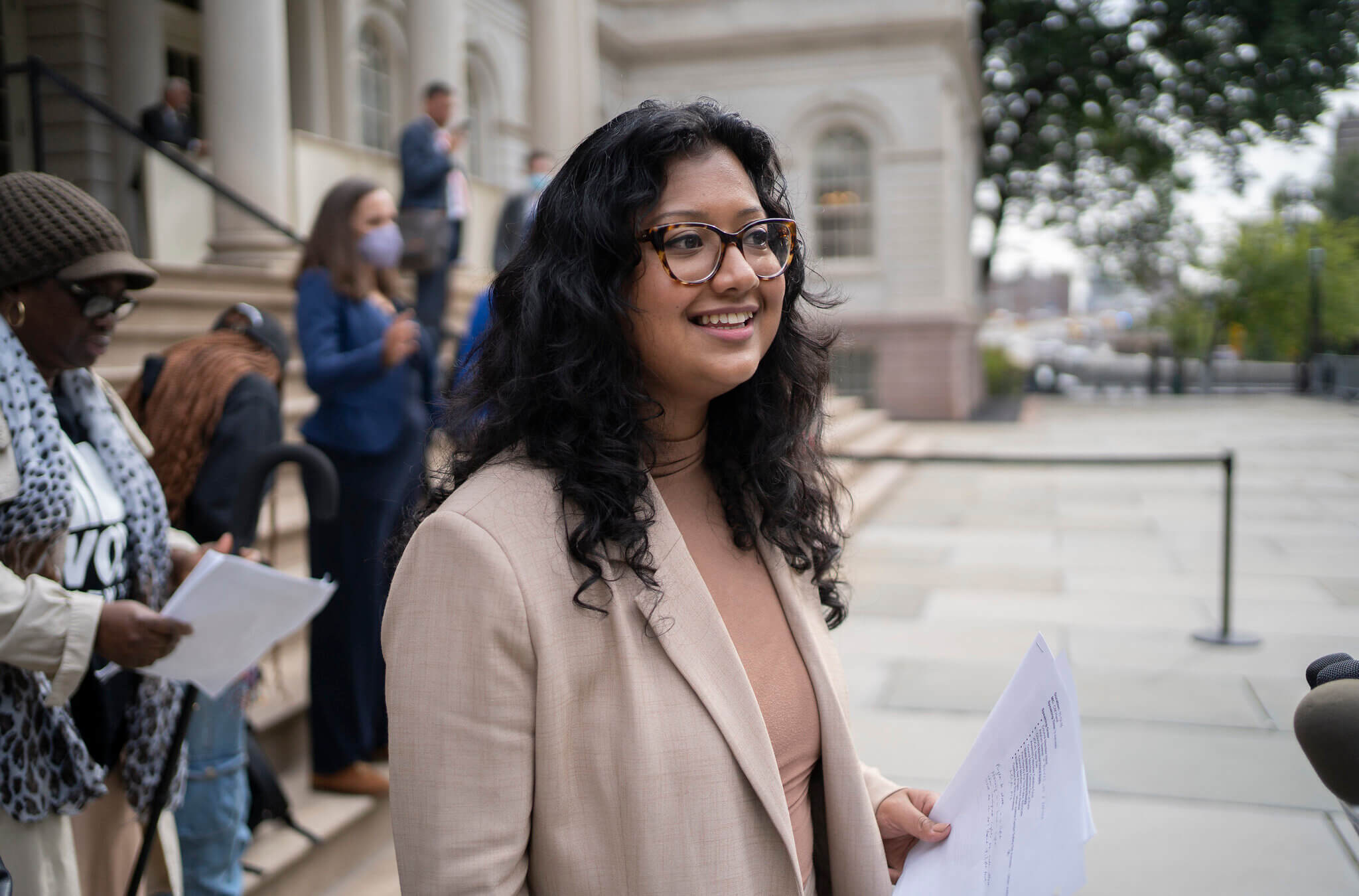 Councilmember Shahana Hanif (D-Brooklyn) on Sept. 30, 2022.