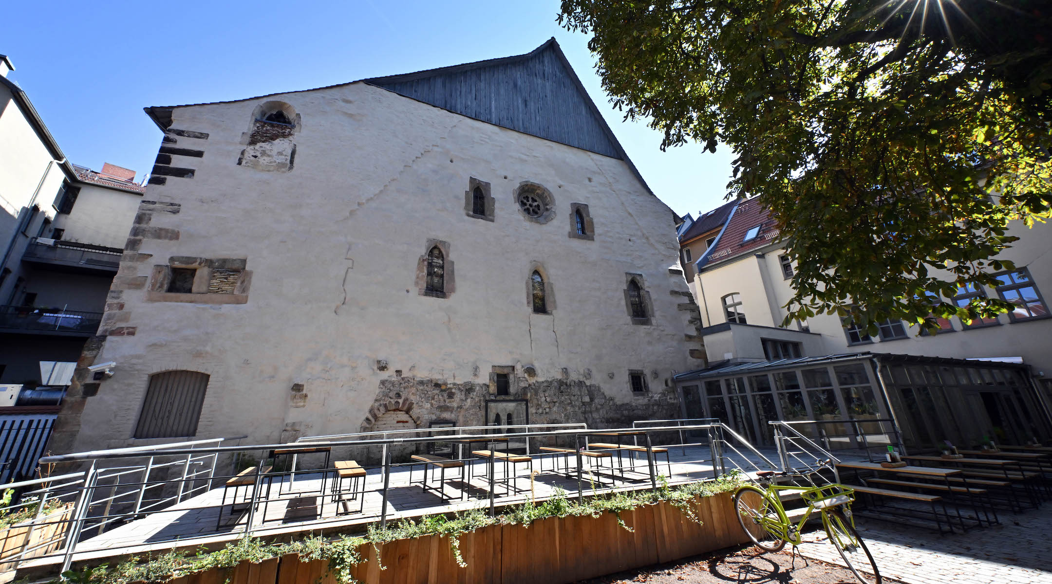 The Old Synagogue in Erfurt, Germany, seen Sept. 11, 2023, is considered one of the oldest synagogues in Central Europe. (Martin Schutt/picture alliance via Getty Images)