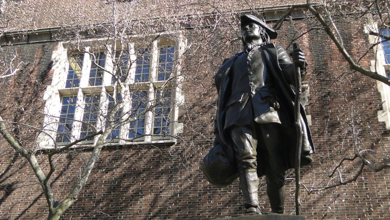 A statue of a young Benjamin Franklin at the University of Pennsylvania. (Wikimedia)