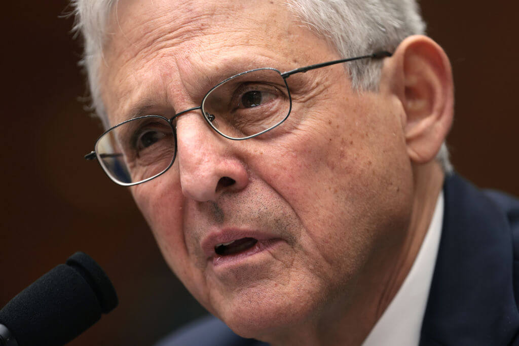 U.S. Attorney General Merrick Garland testifies before the House Judiciary Committee on Sept. 20, 2023. 