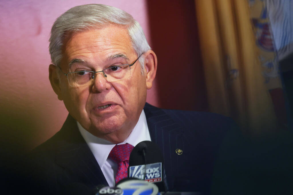 Sen. Bob Menendez (D-N.J.) on Sept. 25, 2023.