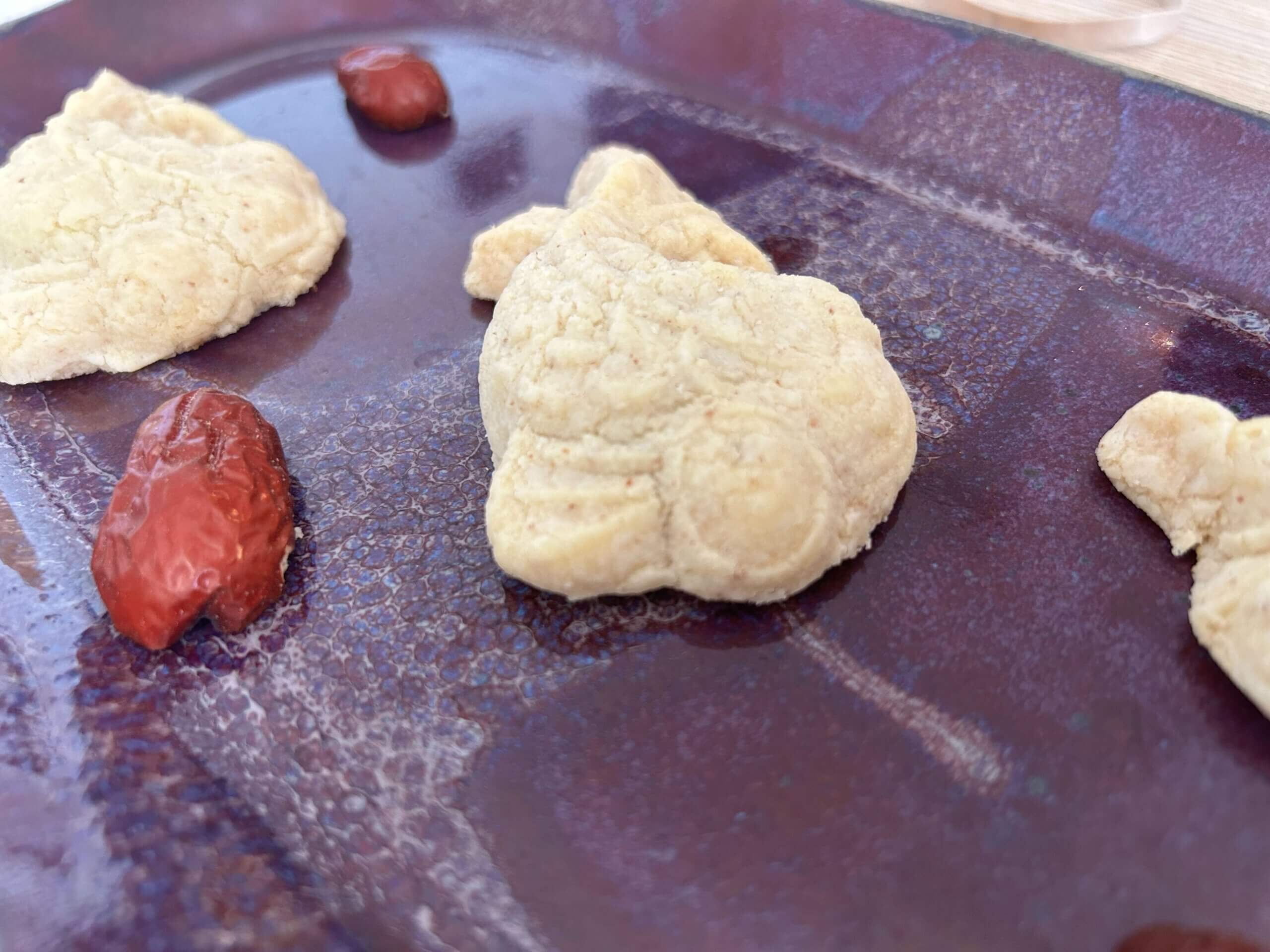 Rosh Hashanah cookies with date paste