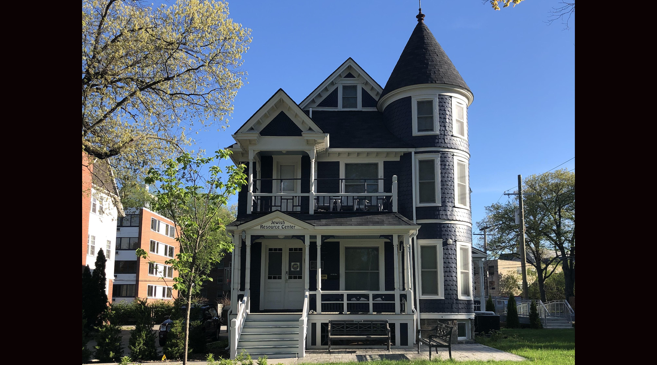 The Jewish Resource Center at the University of Michigan, Ann Arbor, Michigan, May 21, 2020. (Amy Cantu/Ann Arbor District Library via Creative Commons)