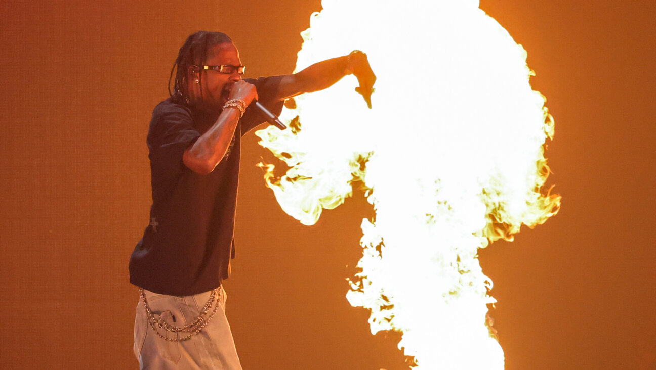 Travis Scott performs at the 2023 iHeartRadio Music Festival in Las Vegas.