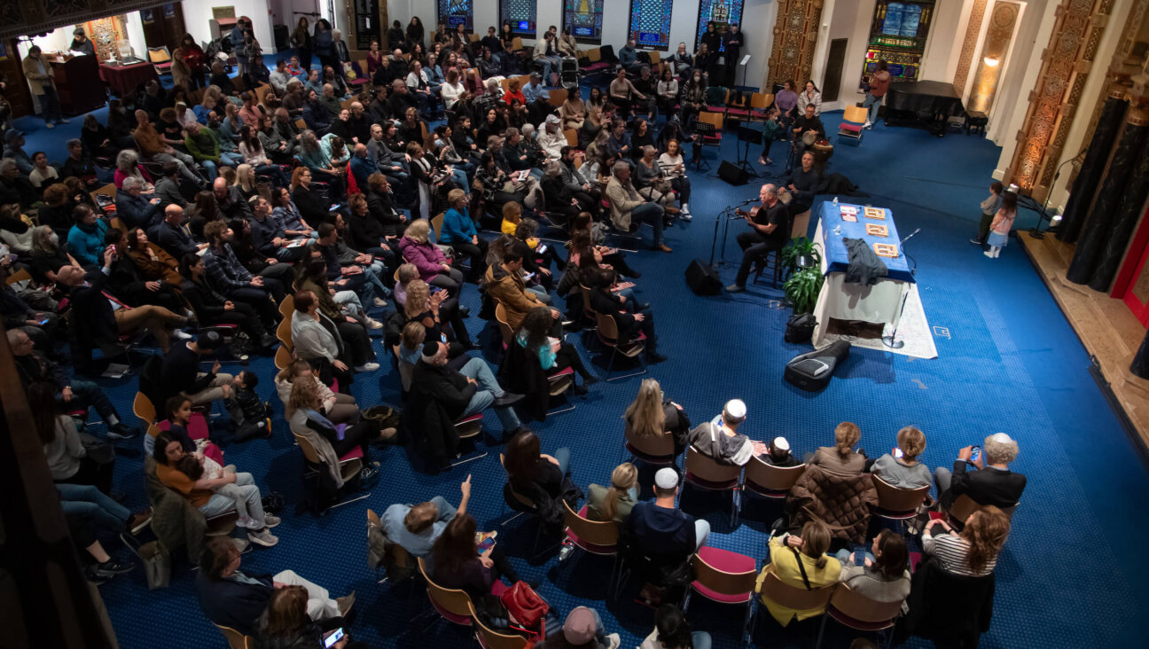 A gathering last week at B'nai Jeshurun on Manhattan's Upper West Side. 