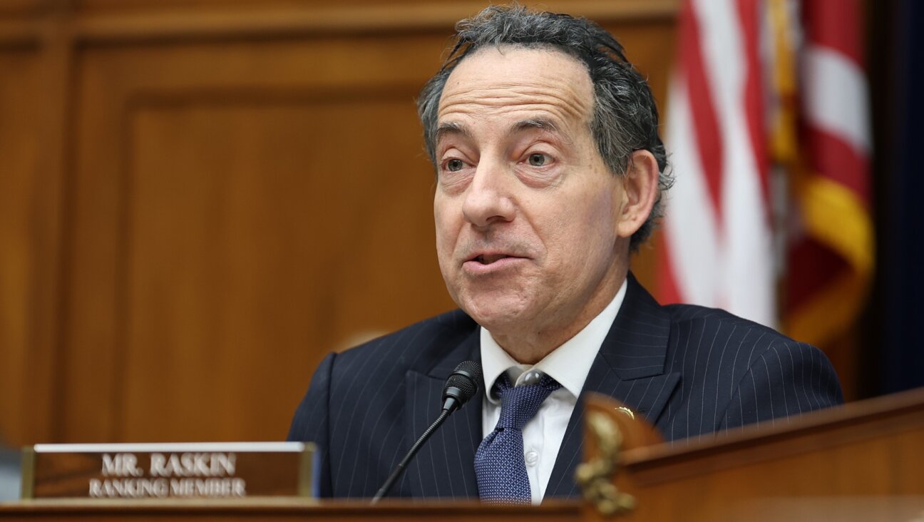 Jamie Raskin, a Maryland Democrat, questions General Services Administration Administrator Robin Carnahan as she testifies before a House Oversight and Accountability Committee oversight hearing on the GSA in the Rayburn House Office Building in Washington D.C., Nov. 14, 2023. (Kevin Dietsch/Getty Images)