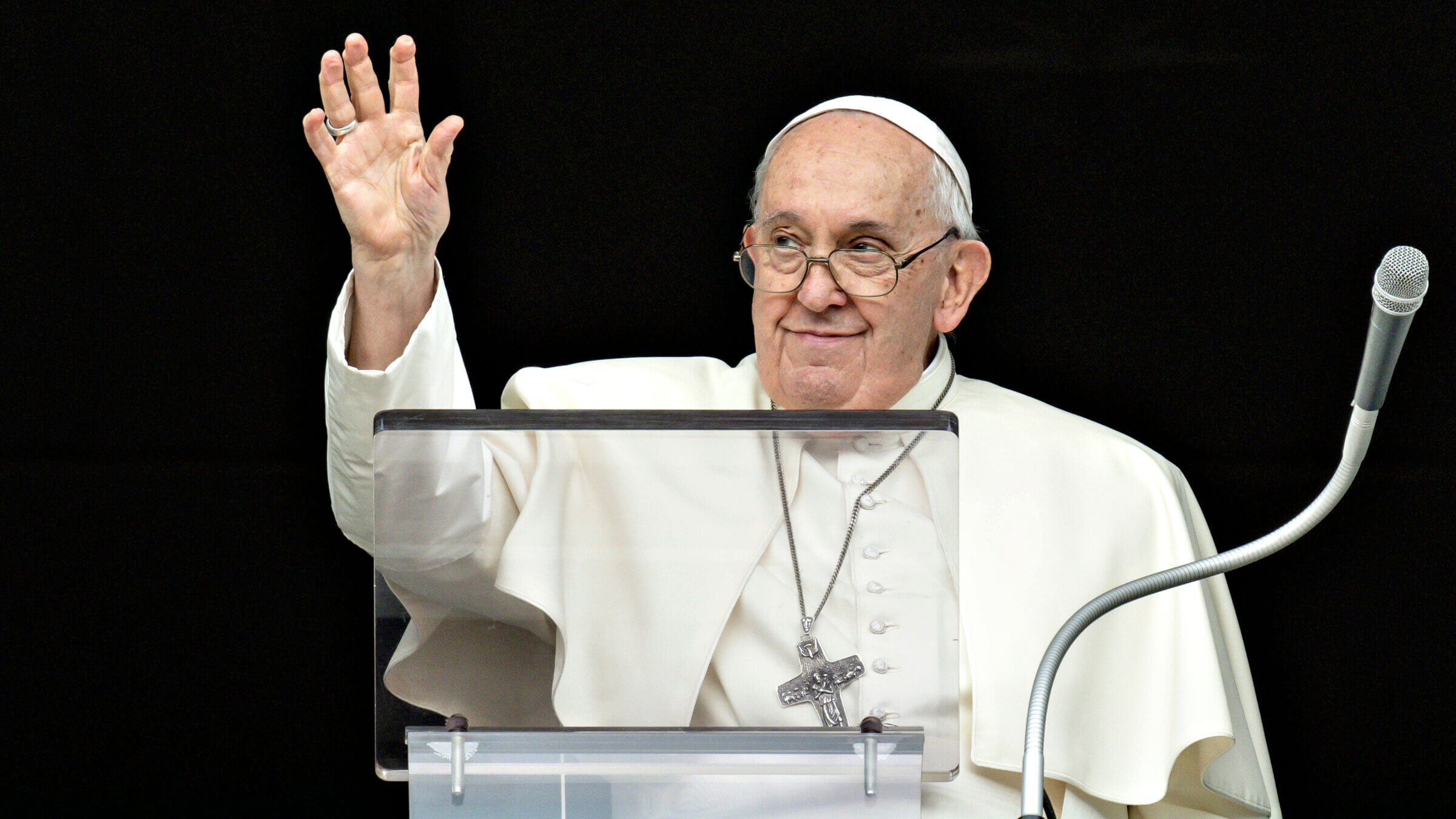 Pope Francis at St. Peter's Square in Vatican City on Nov. 12.