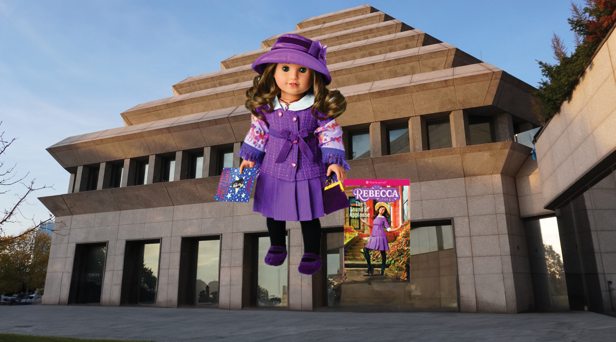 The historical American Girl doll Rebecca Rubin is a Russian-Jewish immigrant who lived on the Lower East Side in 1914. (Courtesy Museum of Jewish Heritage)