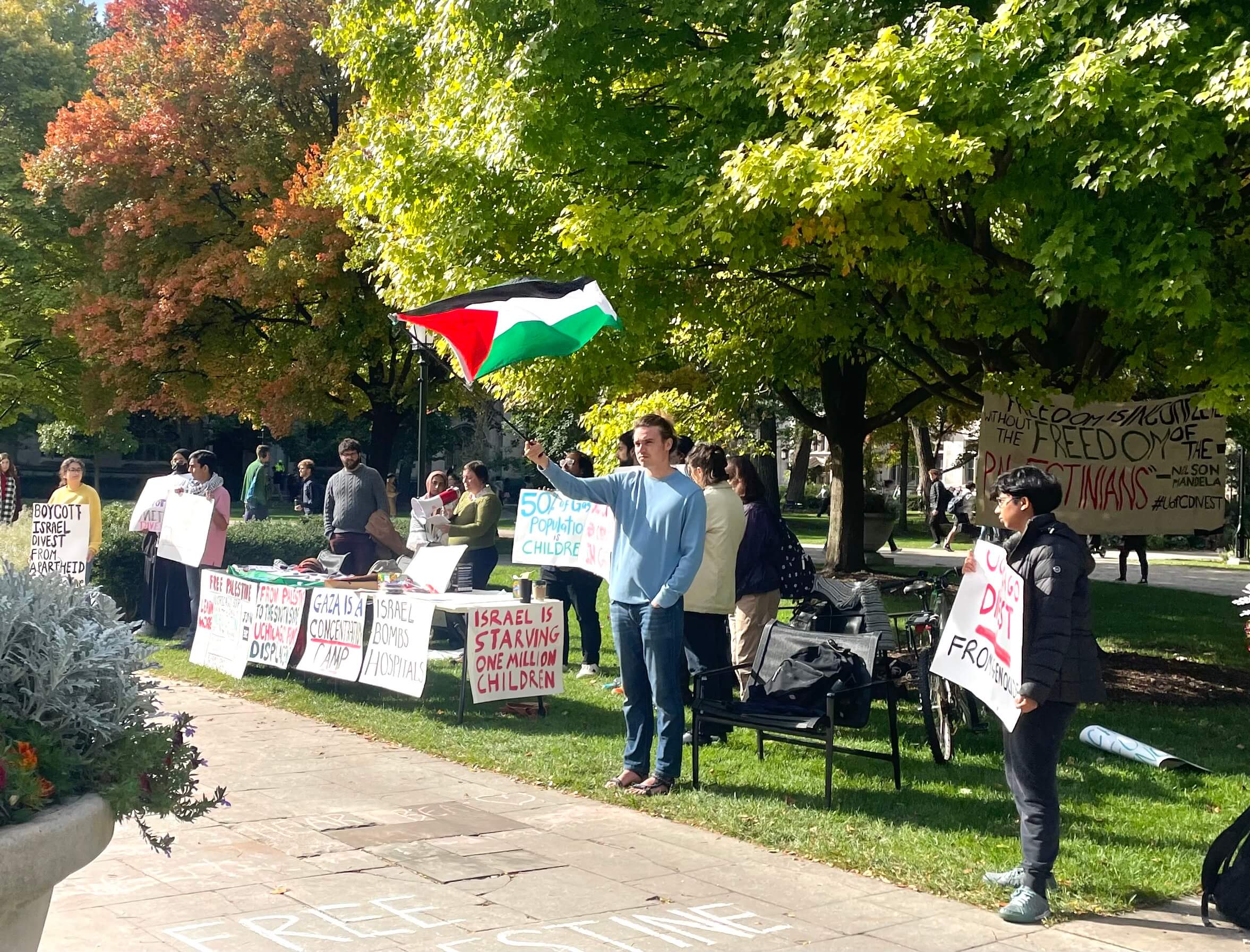 University of Chicago Jewish campus Israel-Hamas war