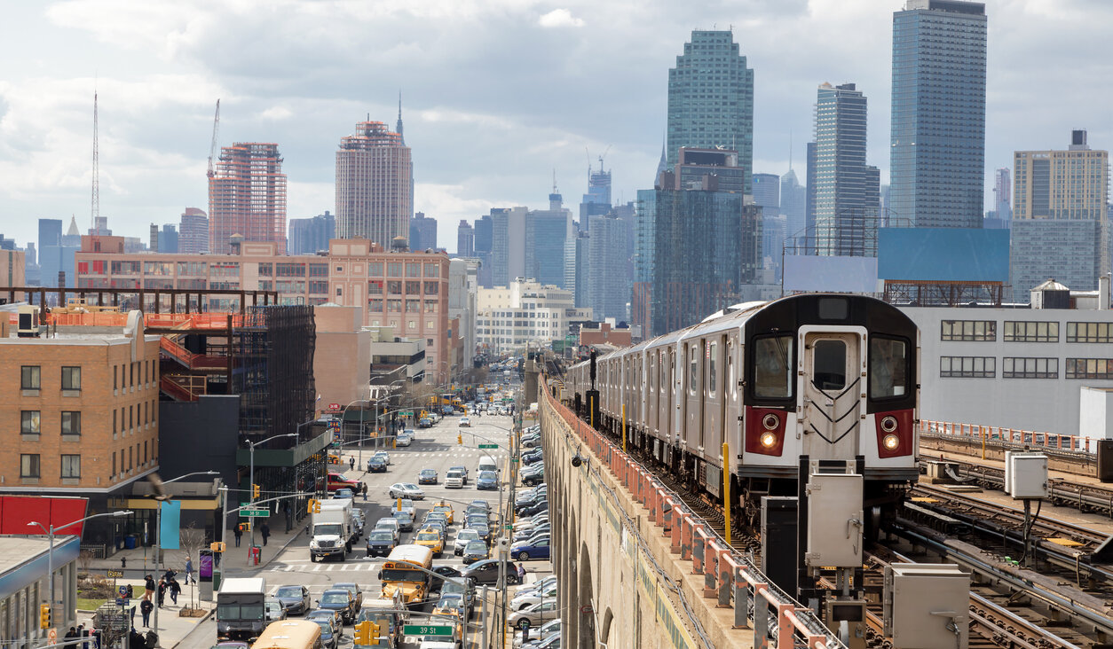 A view of Queens, New York.