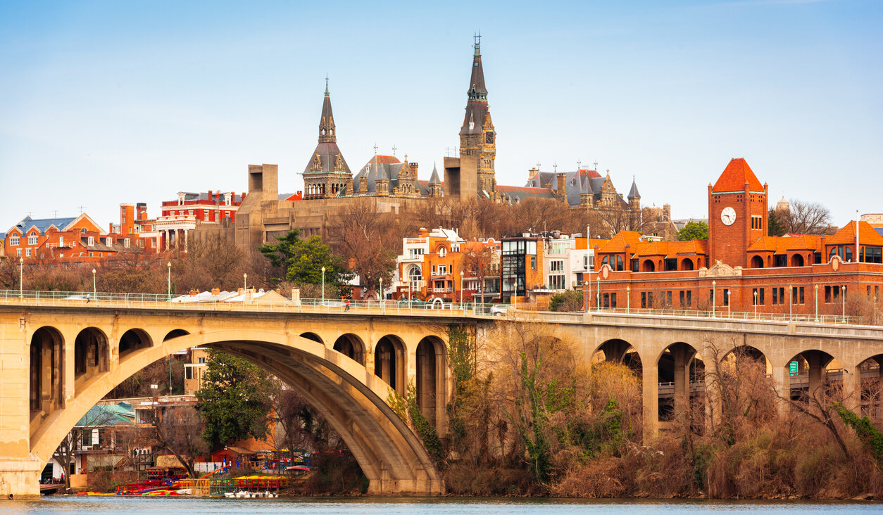 The Georgetown neighborhood of Washington, D.C.