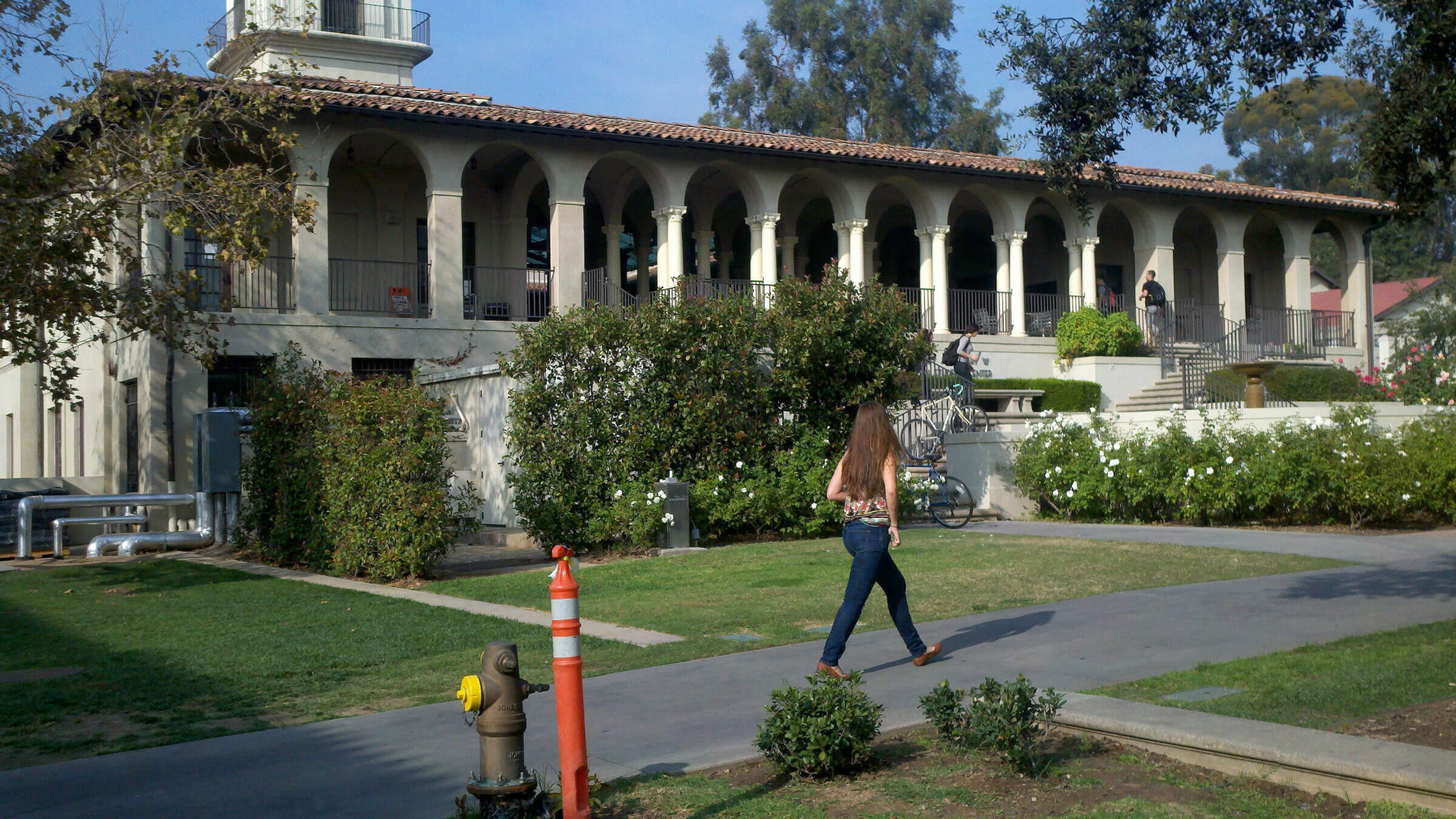 The campus of Occidental College in Los Angeles.