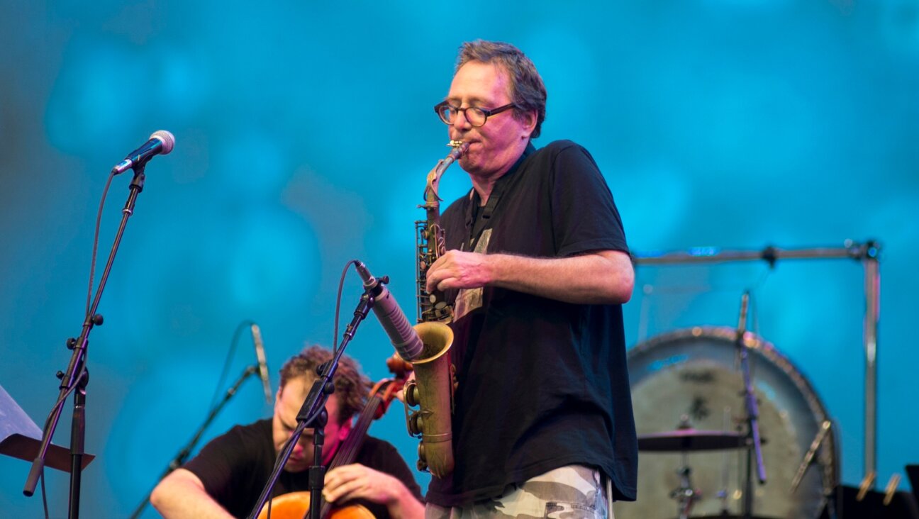 John Zorn performs in Damrosch Park at Lincoln Center, New York City, July 30, 2016. (Ebet Roberts/Redferns via Getty Images)