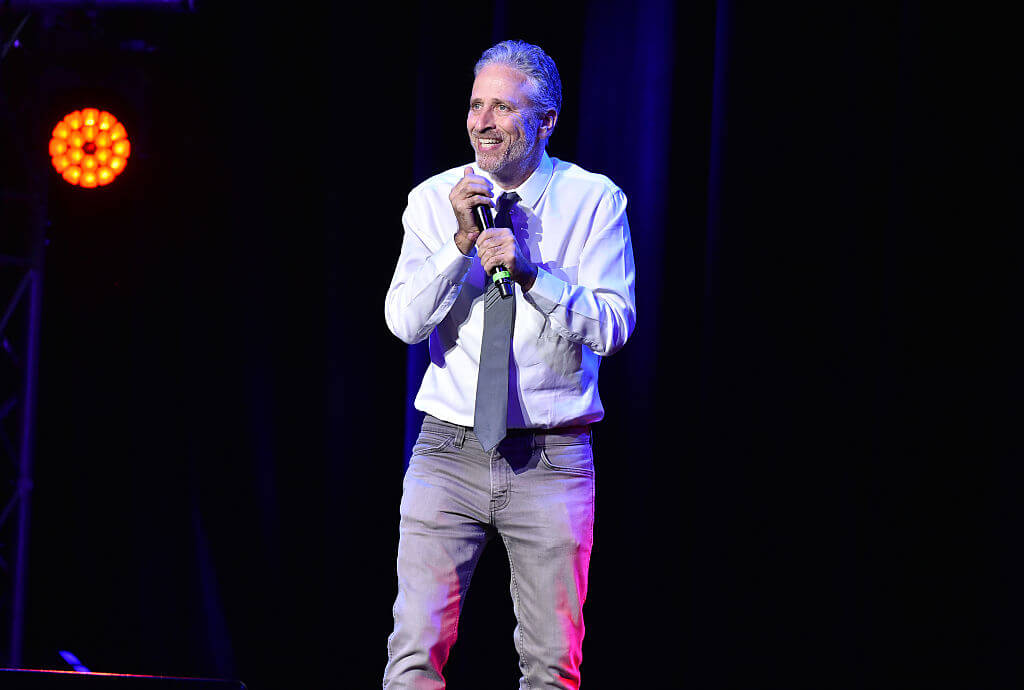 Comedian Jon Stewart.