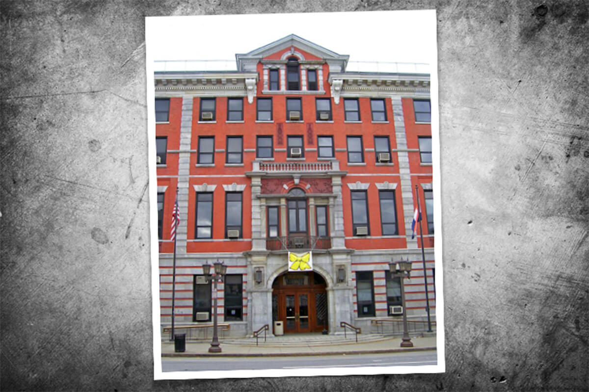 The Dutchess County Courthouse in Poughkeepsie, New York.