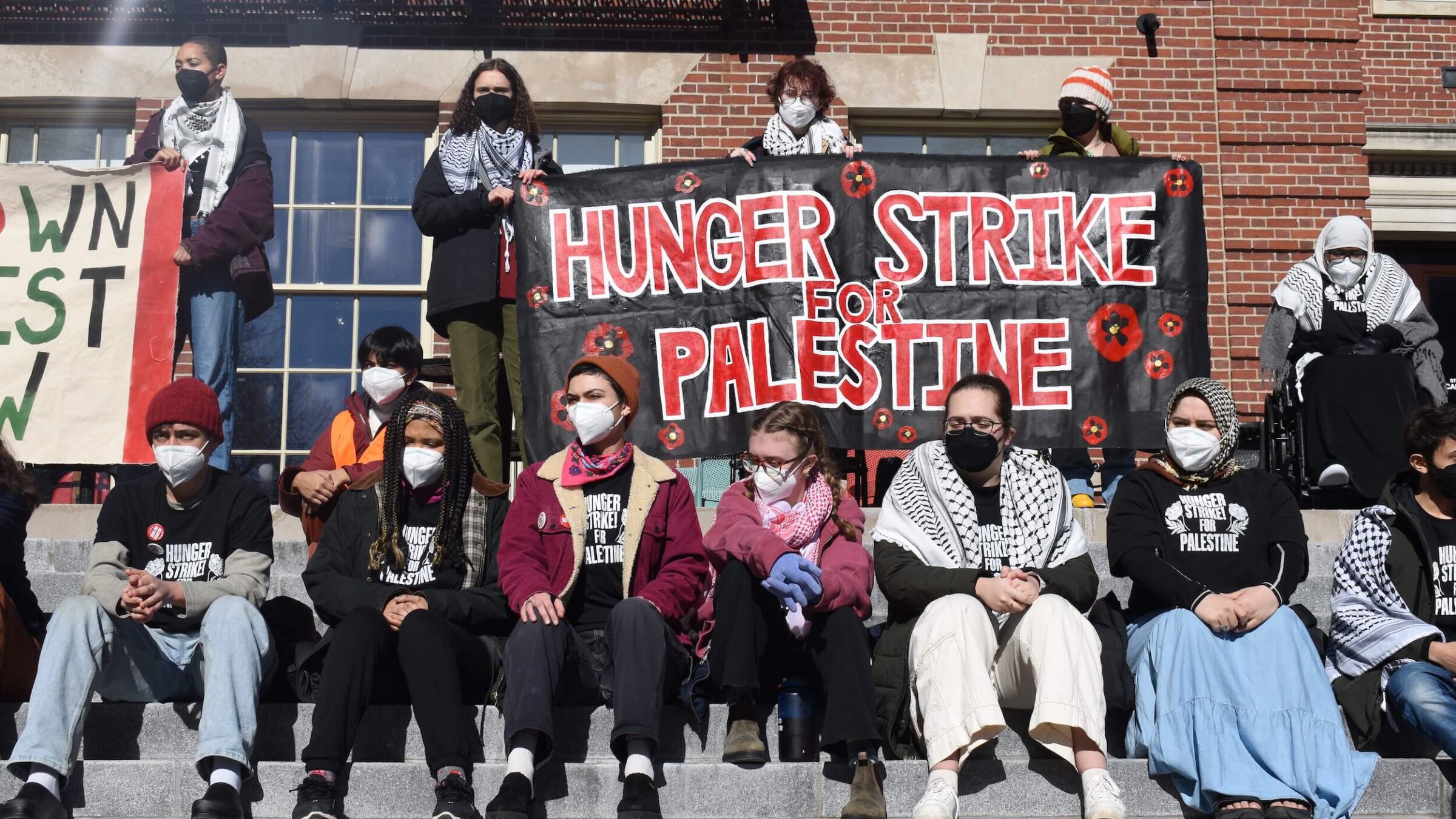 19 Brown University students embarked on a hunger strike late last week, demanding that the university's administration consider divesting from its Israel-affiliated assets.