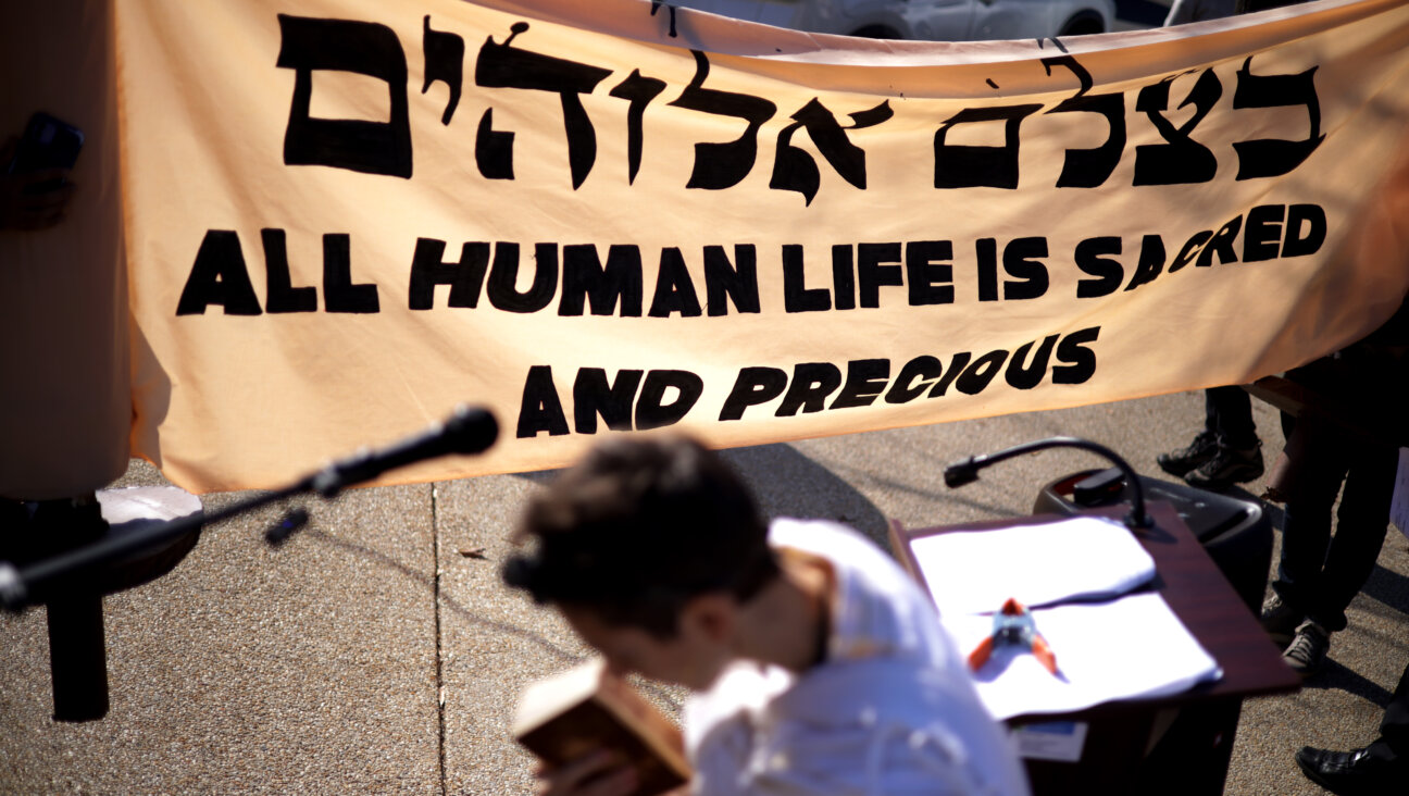 Rabbis for Ceasefire held a morning prayer service near the U.S. Capitol in November. After hundreds of workers at Jewish nonprofits and synagogues signed a December letter calling for a cease-fire in Israel and Gaza, some employers pushed back and forced them to remove their names or affiliations from the document.