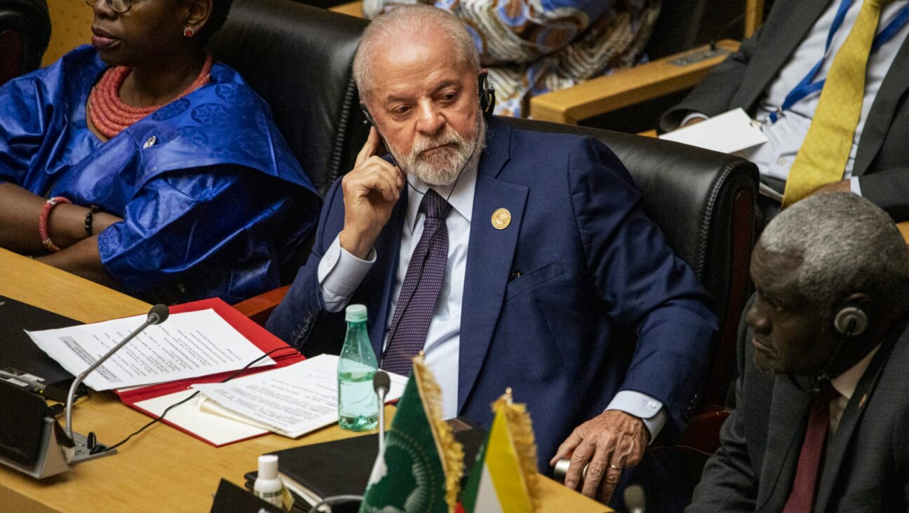 Brazilian President Luiz Inacio Lula da Silva attends the 37th Ordinary Session of the Assembly of the African Union at the AU headquarters in Addis Ababa, Ethiopia, Feb. 17, 2024. (Michele Spatari / AFP via Getty Images)