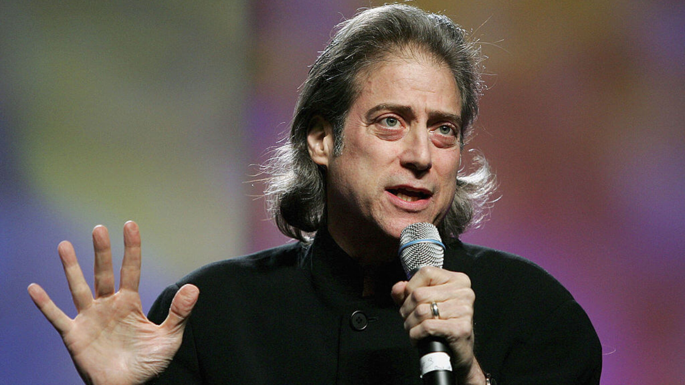 Comedian/actor Richard Lewis hosts the Video Software Dealers Association's award show at the organization's annual home video convention at the Bellagio July 27, 2005 in Las Vegas, Nevada.