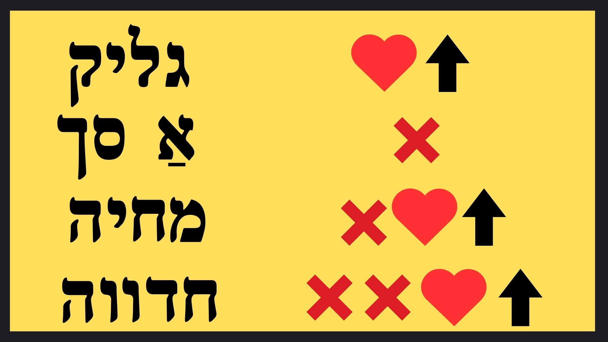 סימבאָלן פֿאַר עמאָציע