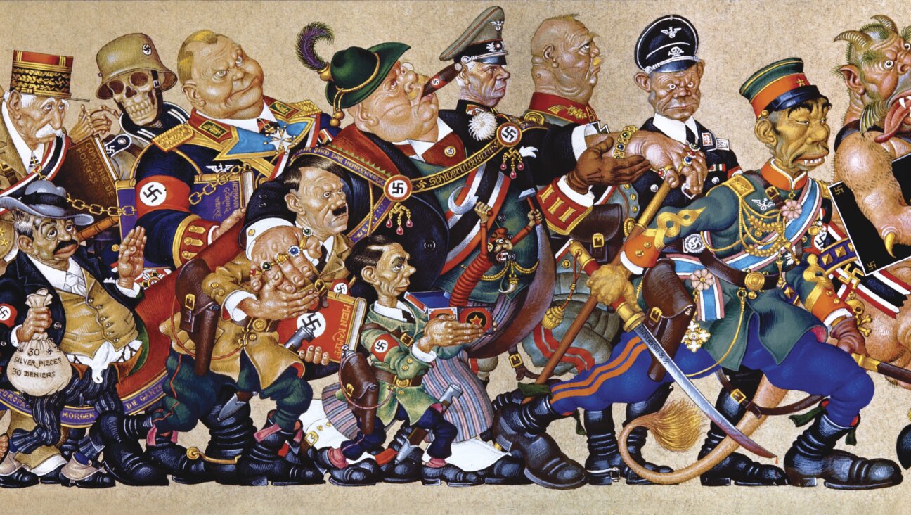 Arthur Szyk's 1942 'Satan Leads the Ball'