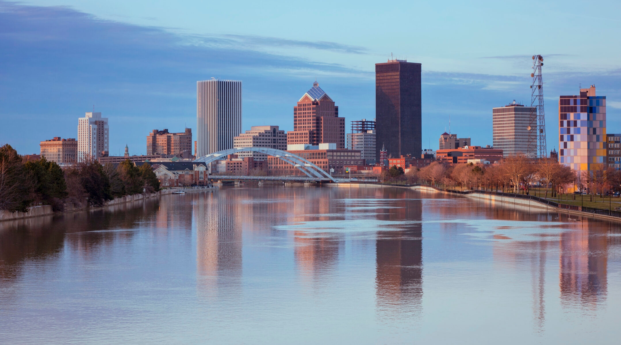 The skyline of Rochester, N.Y. (Getty Images)