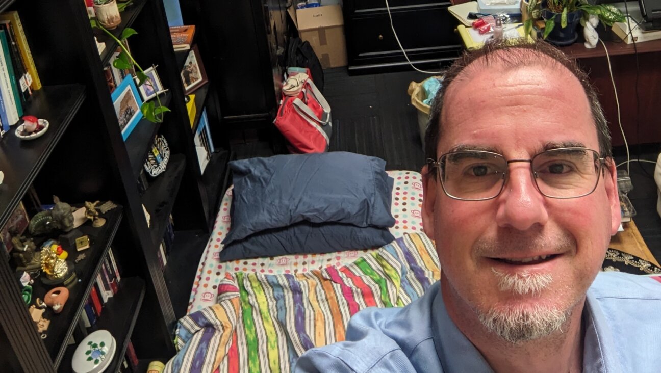 Ron Hassner, chair of the Israel studies program at the University of California, Berkeley, is holding a one-man sit-in in his office to press the university to better address tensions among students heightened by the Israel-Hamas war. (Courtesy Hassner)