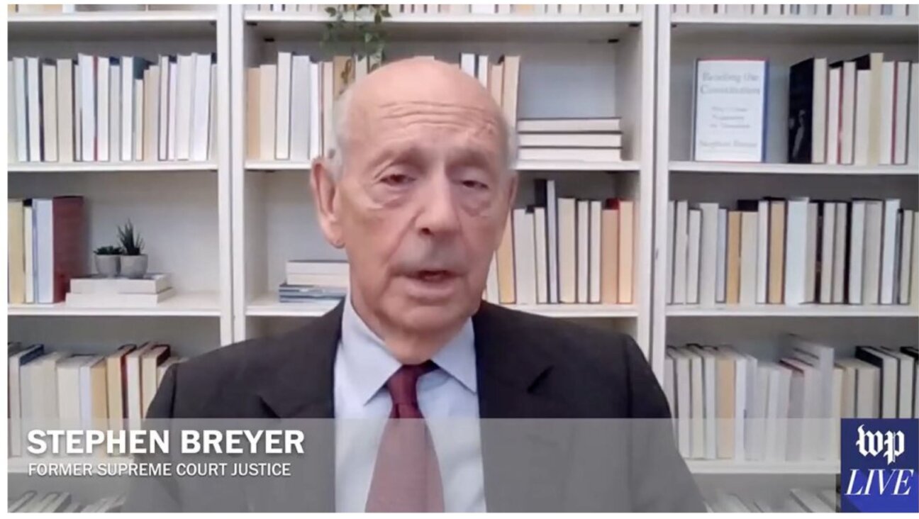 Retired Supreme Court Justice Stephen Breyer in an interview about his new book, <i>Reading the Constitution,</i>  with <i>The Washington Post.</i>