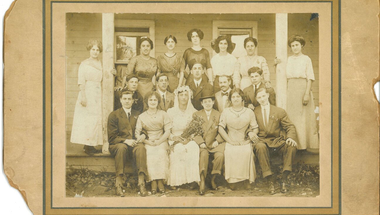 A drag wedding in the Catskills circa 1910, when Jews would board with farmers for vacation.