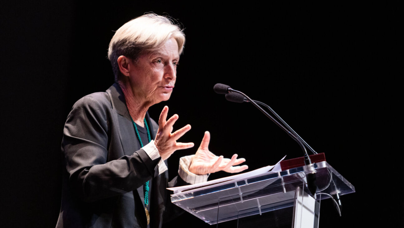 Judith Butler receives the Golden Medal at Circulo de las Bellas Artes on Oct. 27, 2022 in Madrid, Spain. 