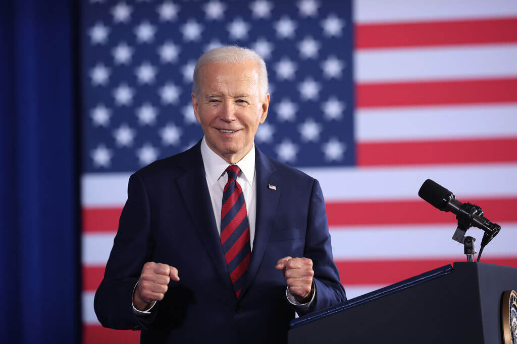 President Joe Biden on March 13, 2024. 