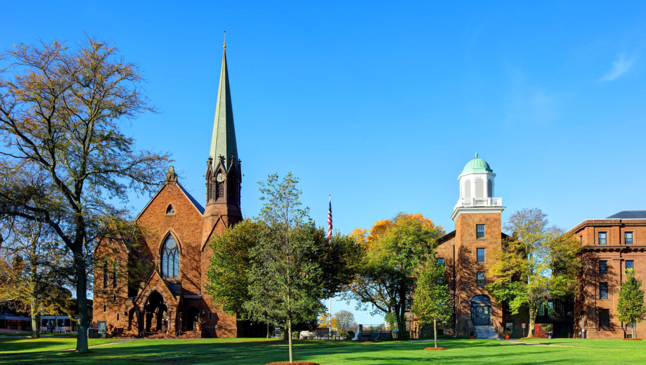 The campus of Wesleyan University.