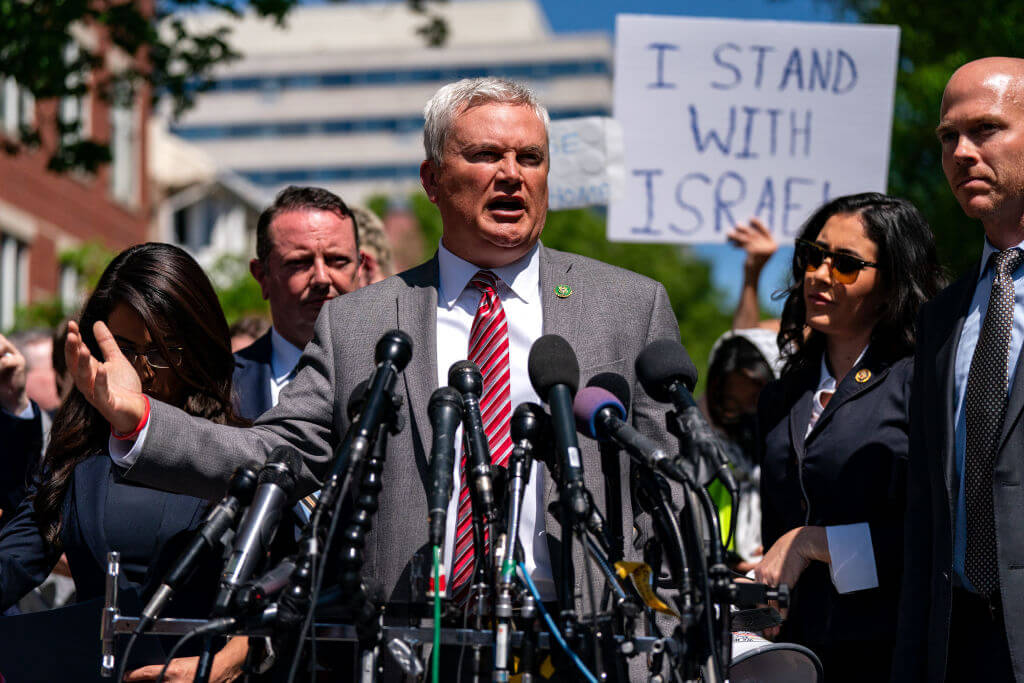 House Oversight Committee Chairman Rep. James Comer (R-KY) on May 1, 2024.