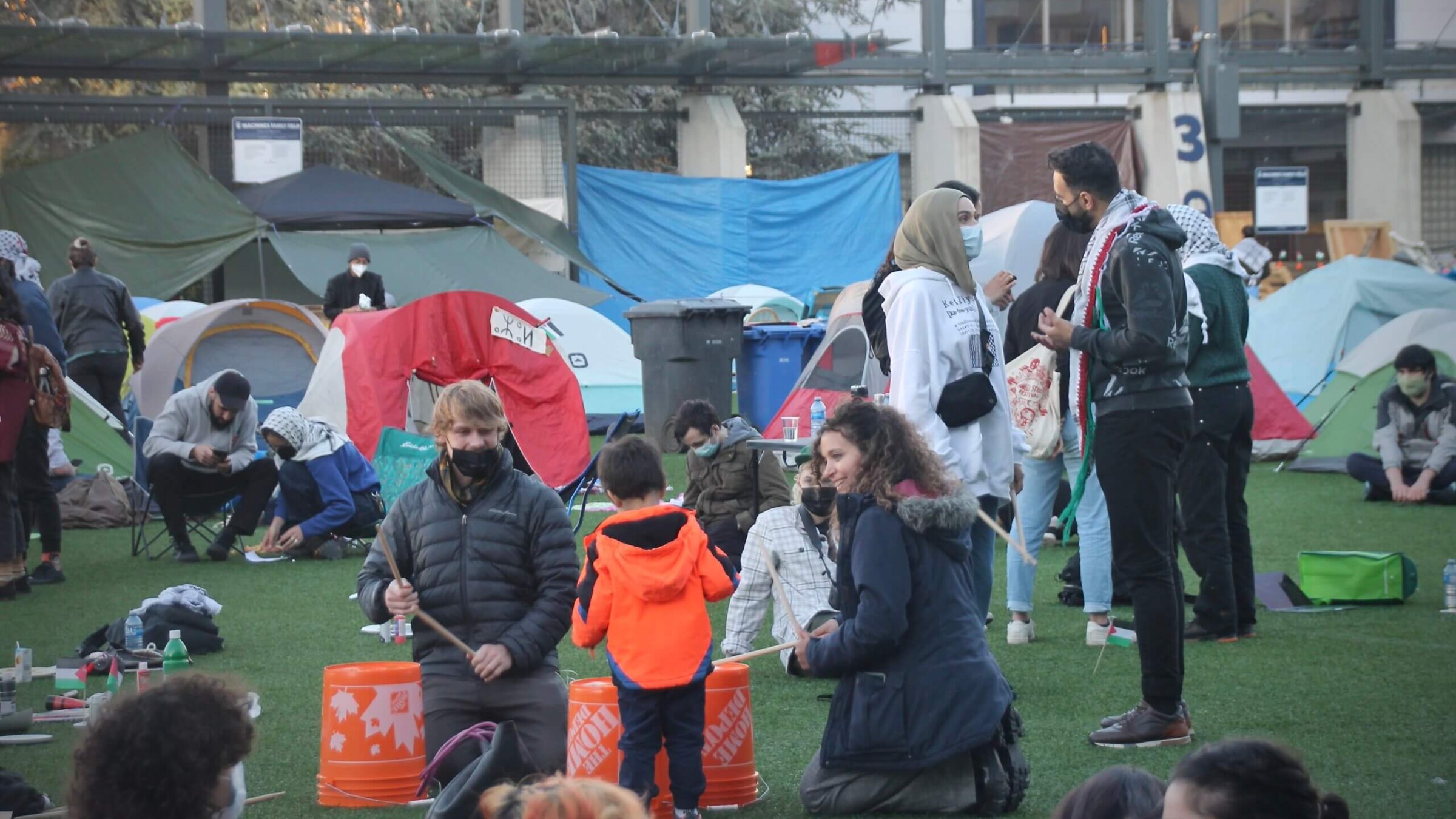 Ditmars, a Lebanese-Canadian journalist with a long history of covering the Middle East, describes her visit to an encampment in Vancouver.