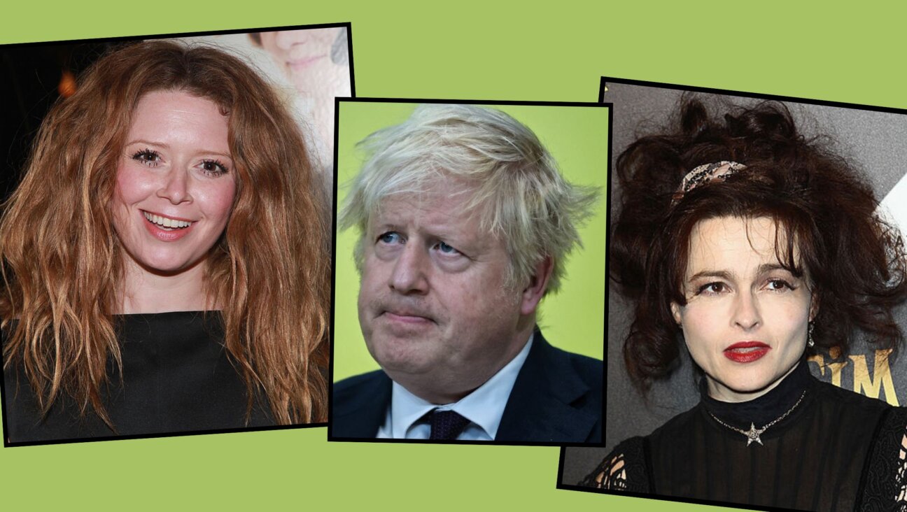The unbrushed look, from left to right: actor Natasha Lyonne, former British Prime Minister Boris Johnson, actor Helena Bonham Carter.