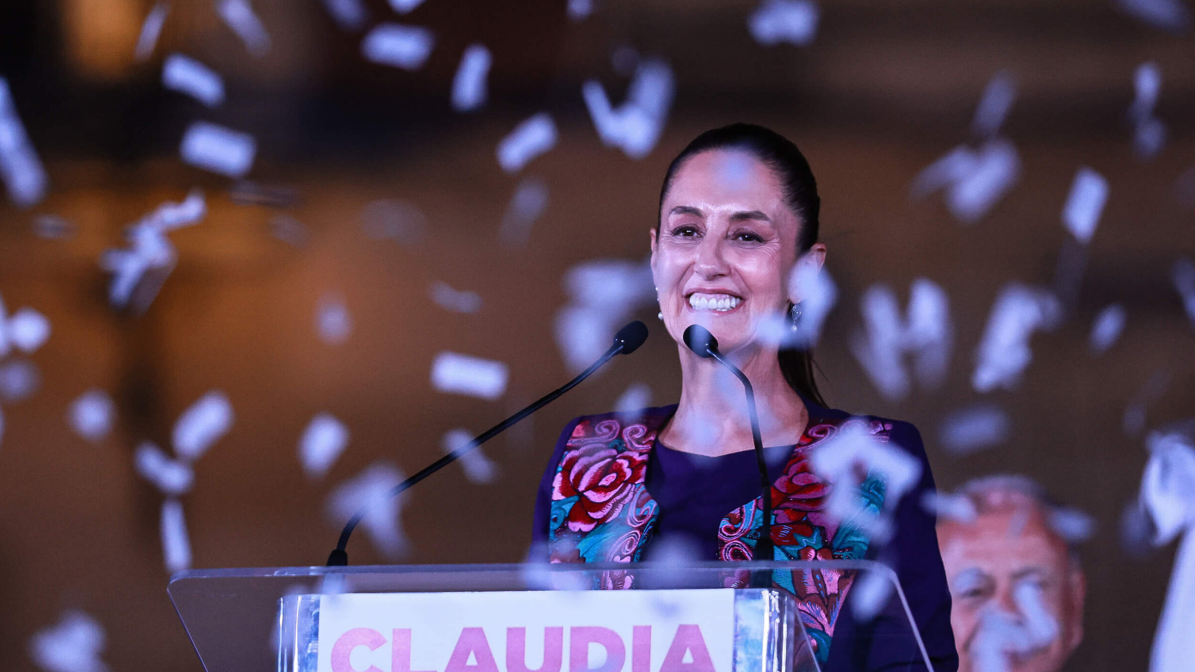 Mexican President-elect Claudia Sheinbaum celebrated her victory earlier this week.