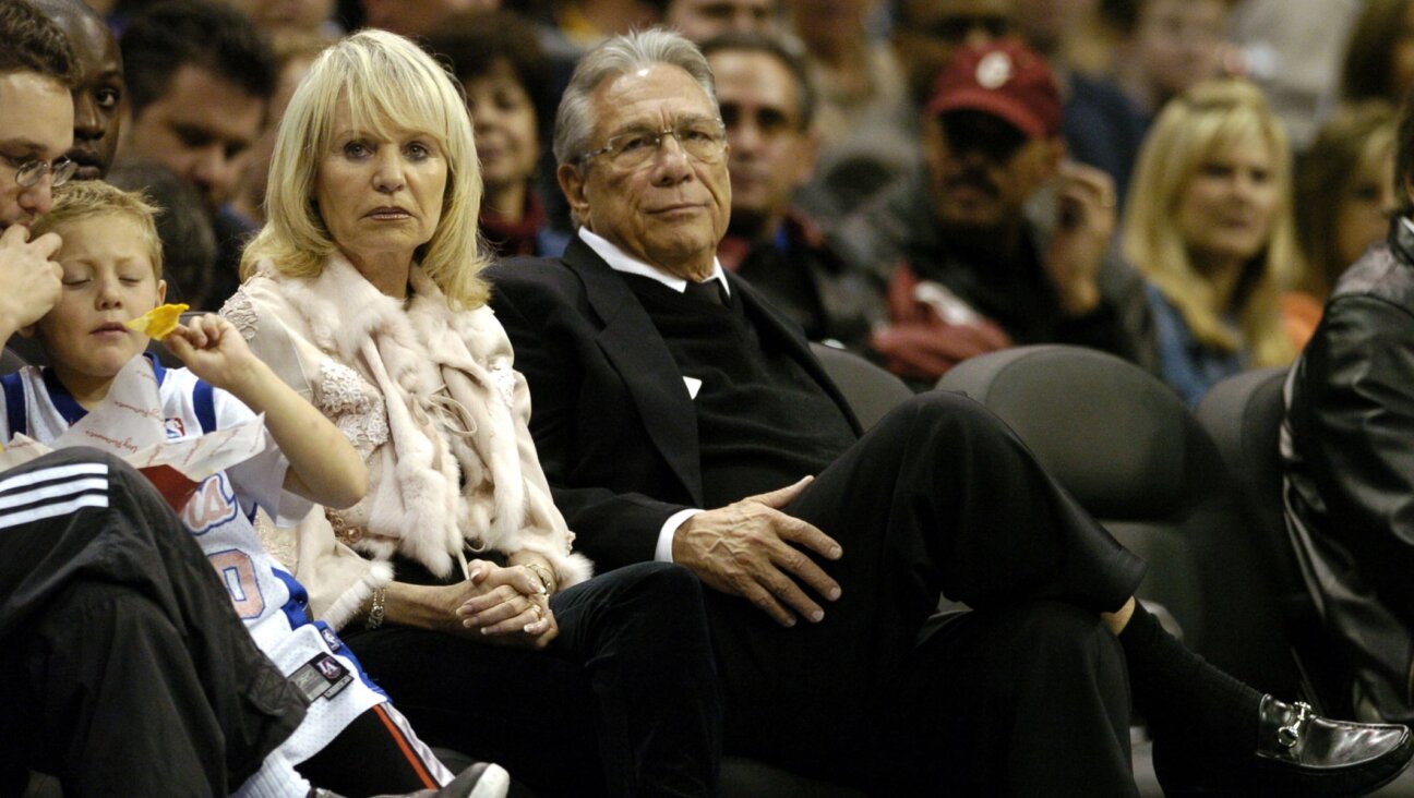 Donald and Shelly Sterling attend a Los Angeles Clippers game, March 2, 2005, in Los Angeles. (Kirby Lee/WireImage)