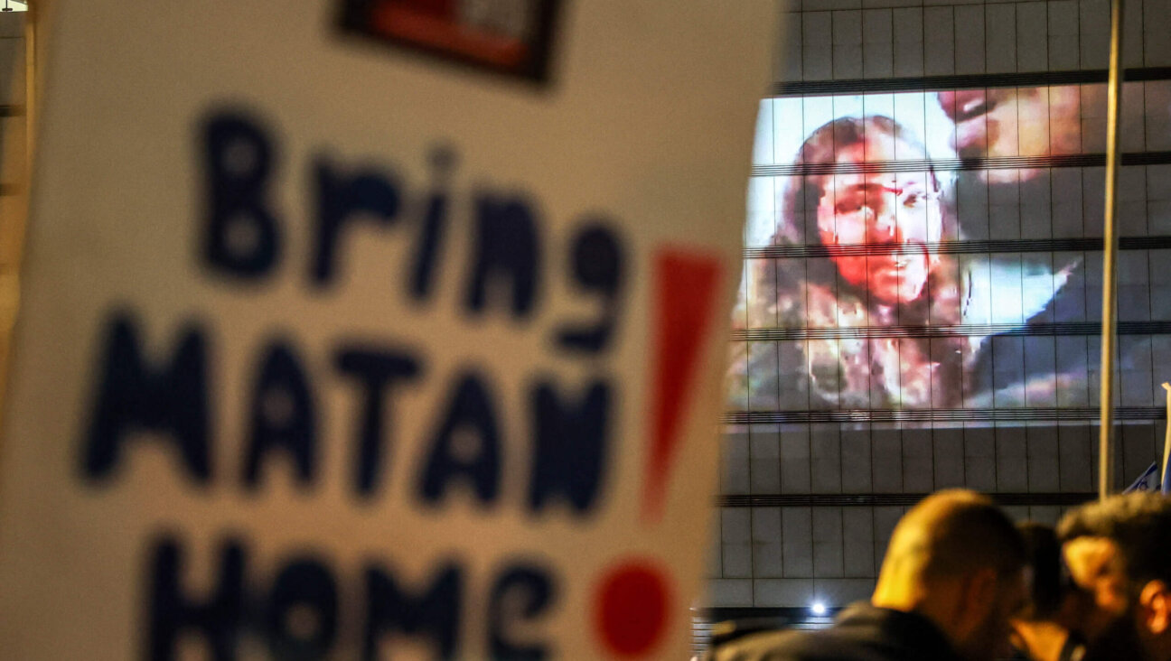 Israelis participate in an anti-government protest against Benjamin Netanyahu's government in Tel Aviv, Israel on Saturday, May 25, 2024.