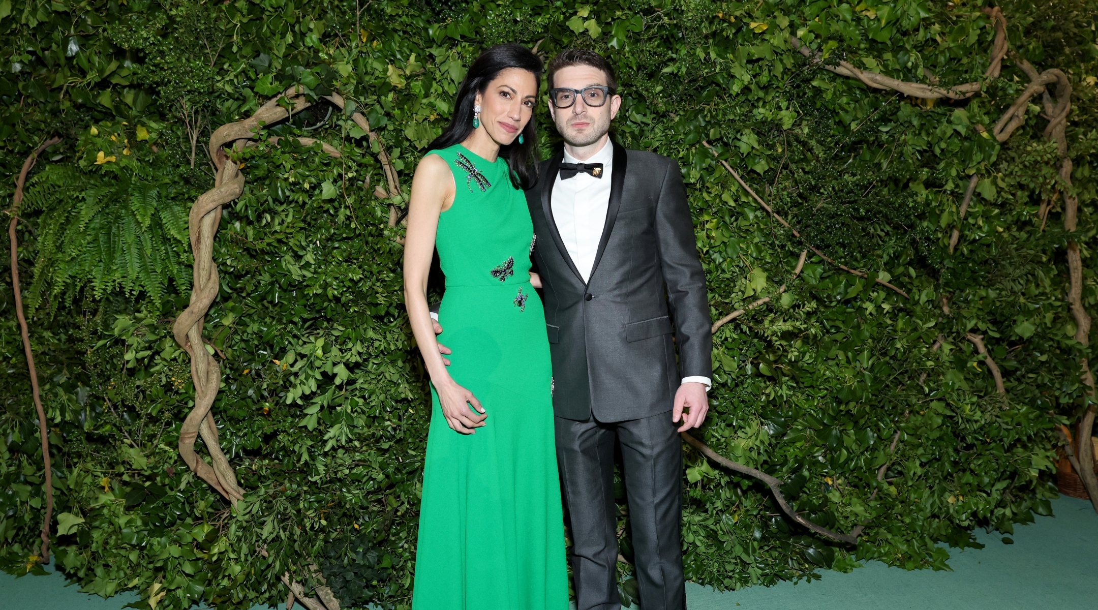 Huma Abedin and Alex Soros attend the 2024 Met Gala in New York. (Cindy Ord/MG24/Getty Images for The Met Museum/Vogue)